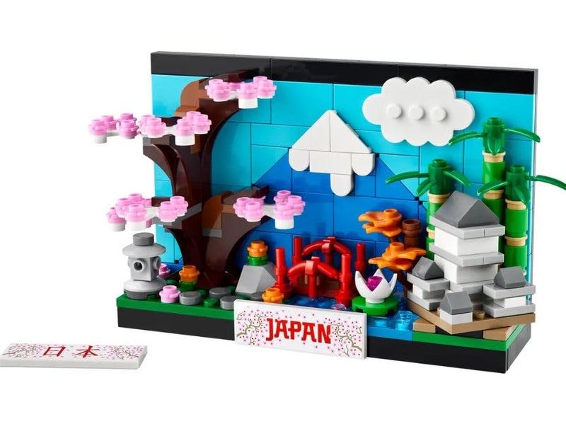 LEGO 40713 Creator Postkarte Motiv Japan - Image 1